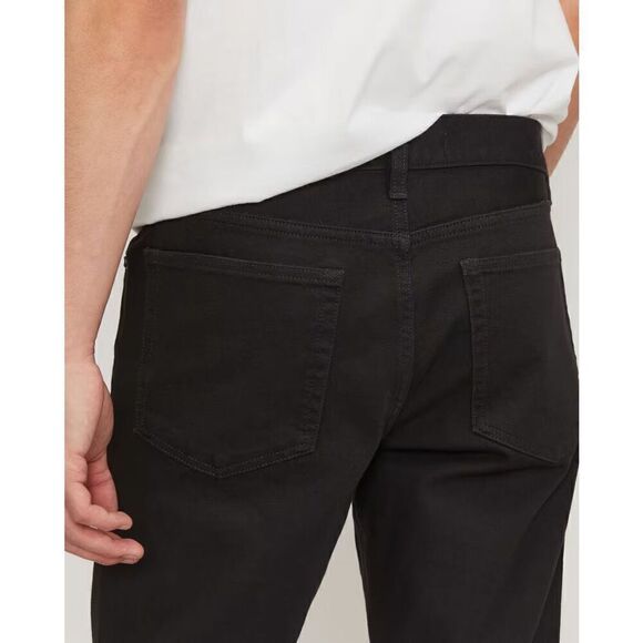 Everlane The Slim 4-Way Stretch Organic Jean | Uniform Black Mens Size 30x32 NWT - Picture 4 of 11